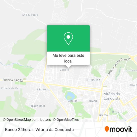Banco 24horas mapa