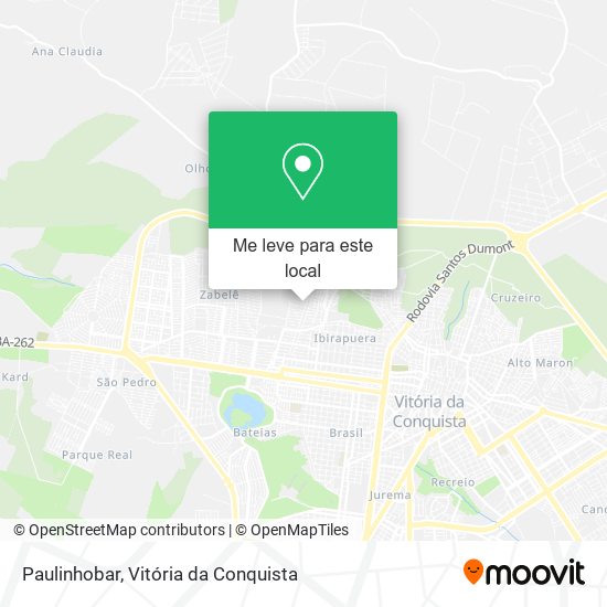 Paulinhobar mapa