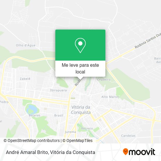André Amaral Brito mapa