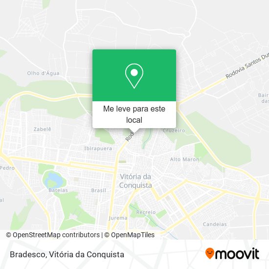 Bradesco mapa