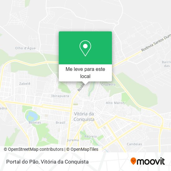 Portal do Pão mapa