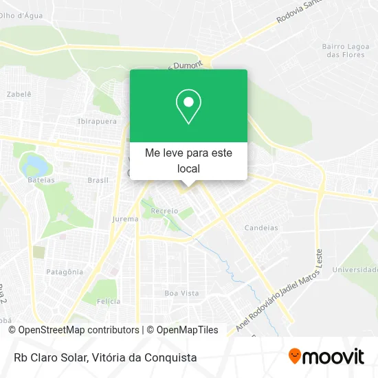 Rb Claro Solar mapa