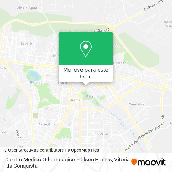 Centro Médico Odontológico Edilson Pontes mapa