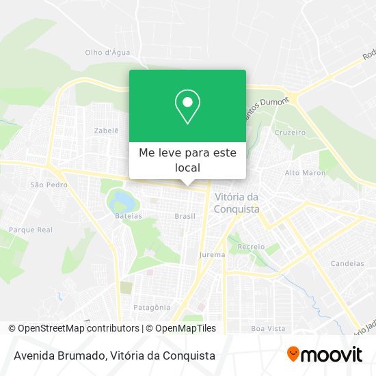 Avenida Brumado mapa