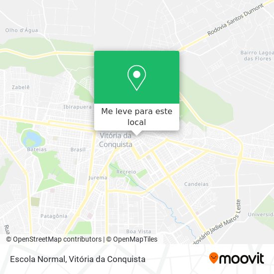 Escola Normal mapa