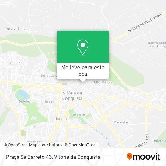 Praça Sa Barreto 43 mapa