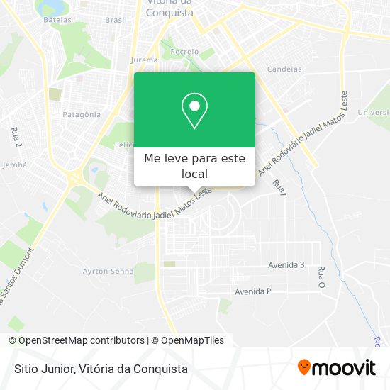 Sitio Junior mapa