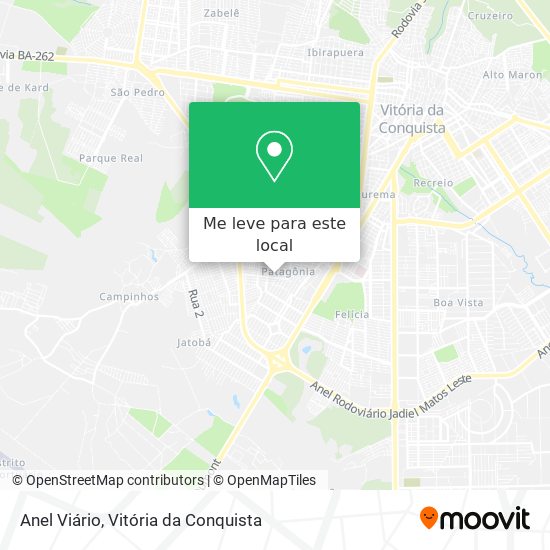 Anel Viário mapa