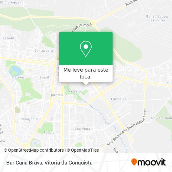Bar Cana Brava mapa