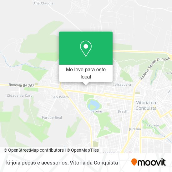ki-joia peças e acessórios mapa
