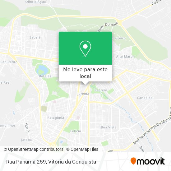 Rua Panamá 259 mapa