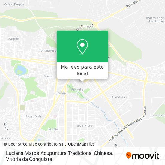 Luciana Matos Acupuntura Tradicional Chinesa mapa