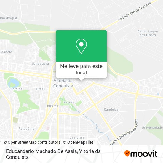 Educandario Machado De Assis mapa