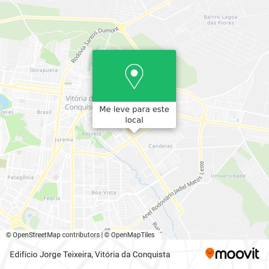 Edifício Jorge Teixeira mapa