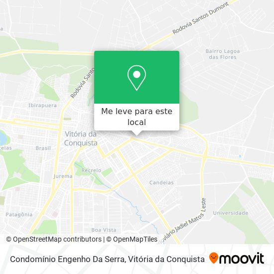 Condomínio Engenho Da Serra mapa