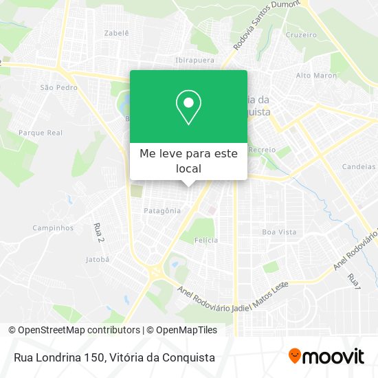 Rua Londrina 150 mapa