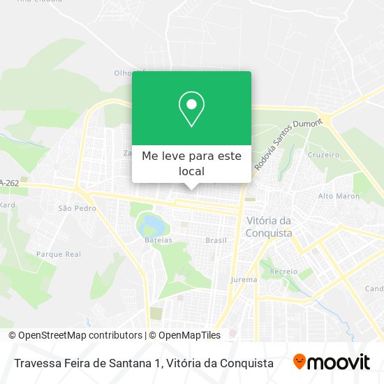 Travessa Feira de Santana 1 mapa