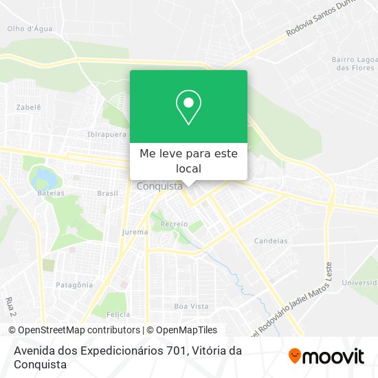 Avenida dos Expedicionários 701 mapa