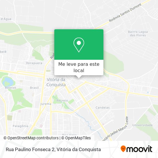 Rua Paulino Fonseca 2 mapa