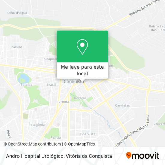 Andro Hospital Urológico mapa