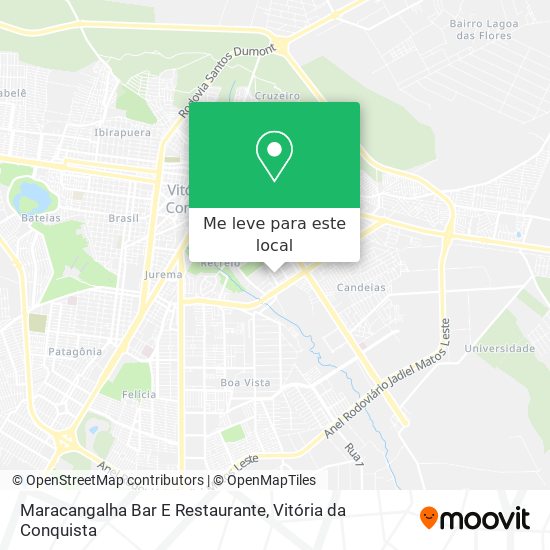 Maracangalha Bar E Restaurante mapa
