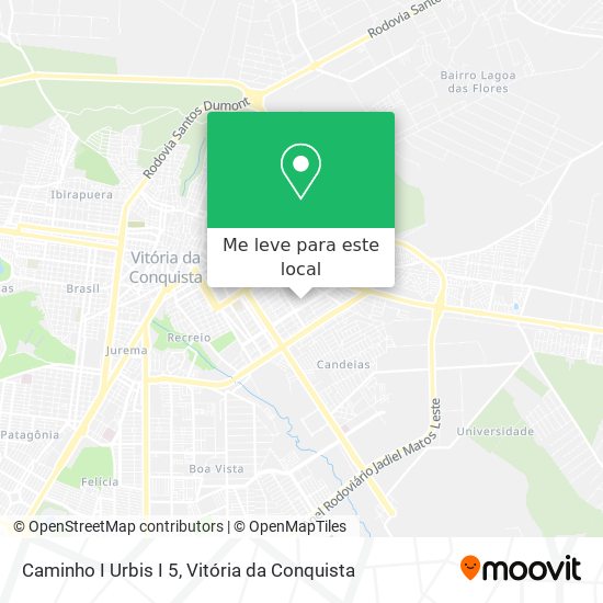 Caminho I Urbis I 5 mapa