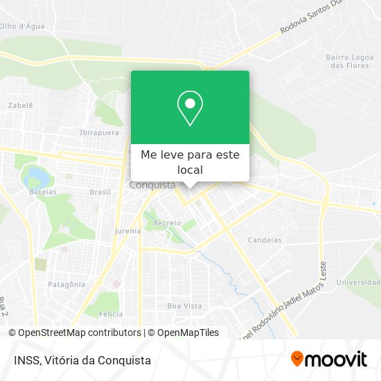 INSS mapa