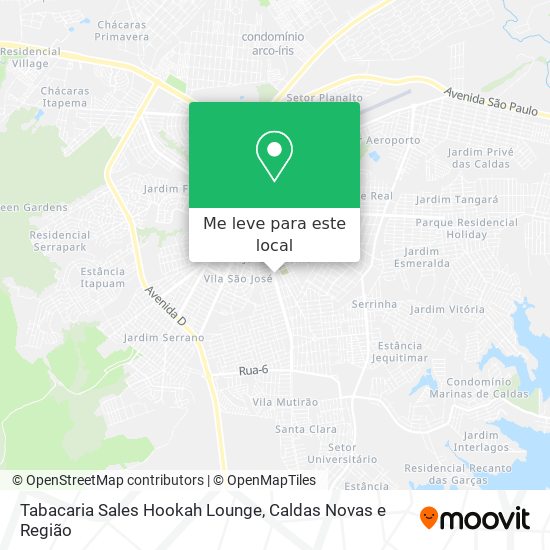 Tabacaria Sales Hookah Lounge mapa