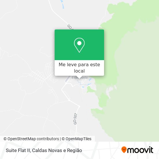 Suite Flat II mapa
