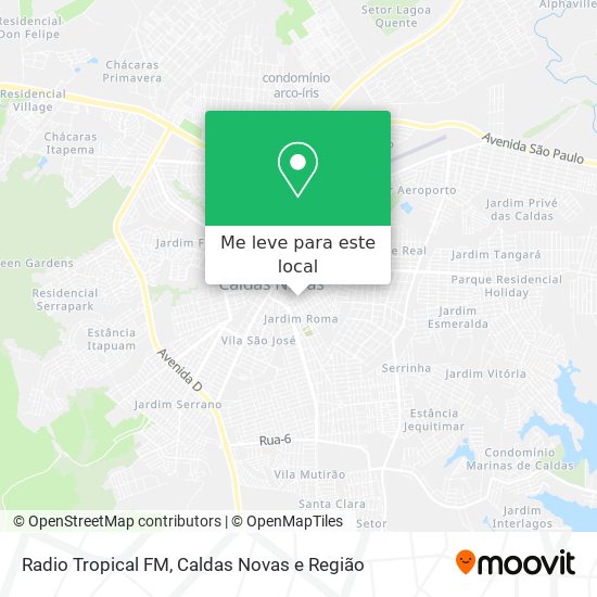 Radio Tropical FM mapa