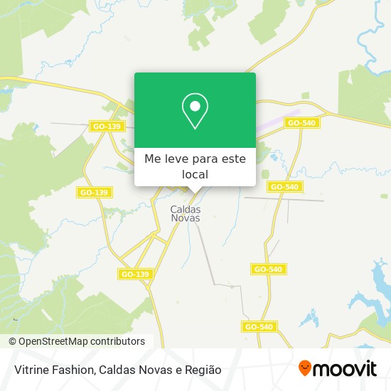 Vitrine Fashion mapa