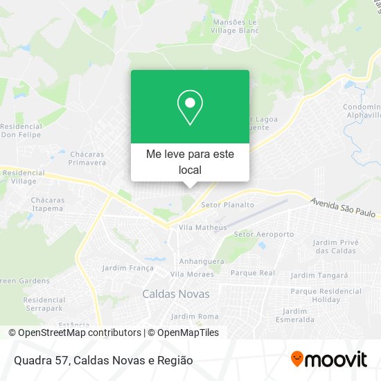 Quadra 57 mapa