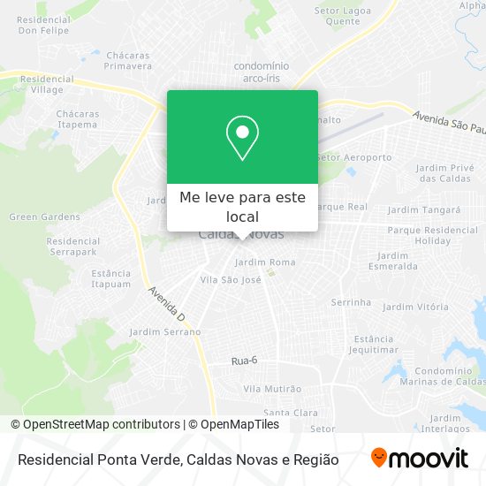 Residencial Ponta Verde mapa