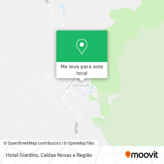 Hotel Giardino mapa
