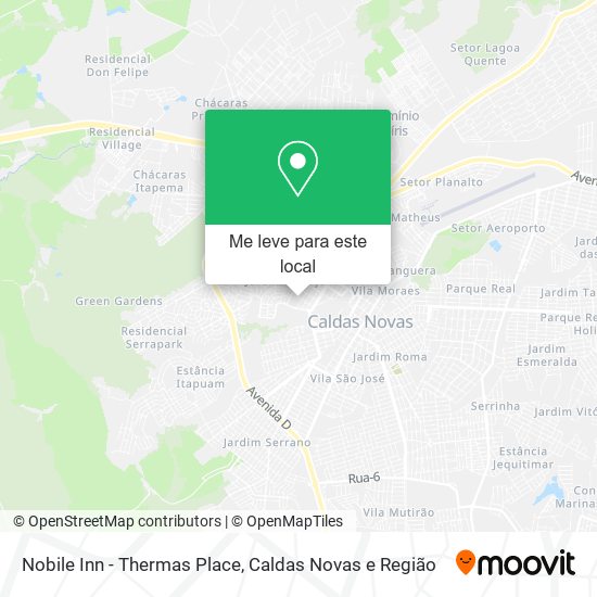 Nobile Inn - Thermas Place mapa