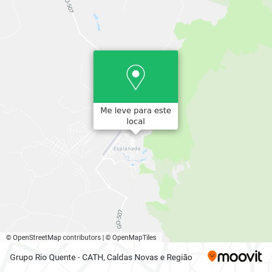 Grupo Rio Quente - CATH mapa