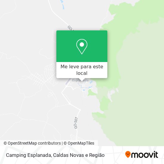 Camping Esplanada mapa