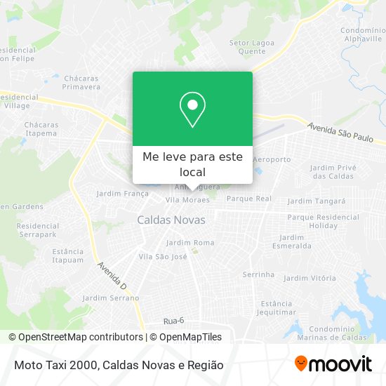 Moto Taxi 2000 mapa