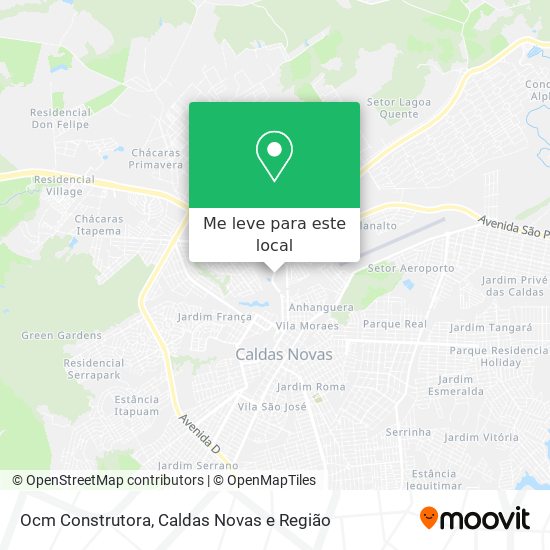 Ocm Construtora mapa