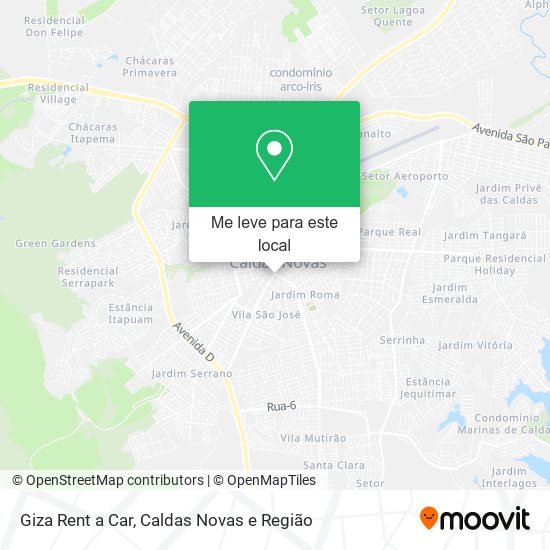 Giza Rent a Car mapa