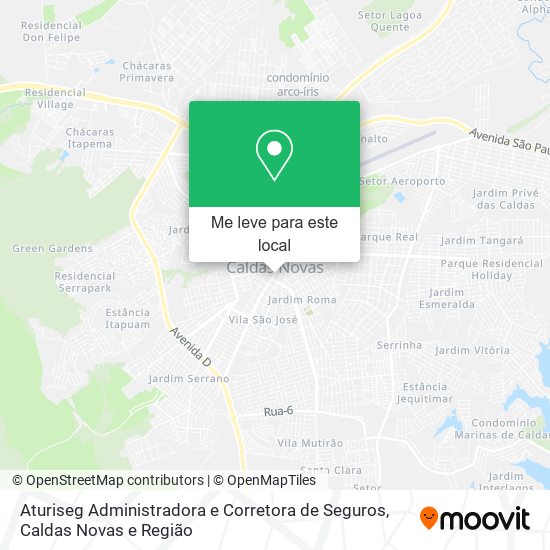 Aturiseg Administradora e Corretora de Seguros mapa