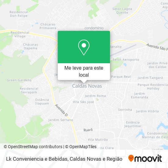 Lk Conveniencia e Bebidas mapa