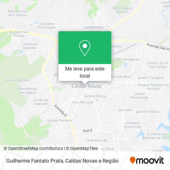 Guilherme Fantato Prata mapa