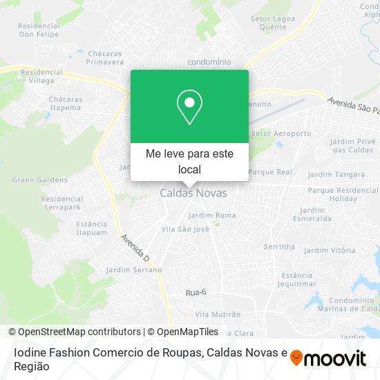 Iodine Fashion Comercio de Roupas mapa