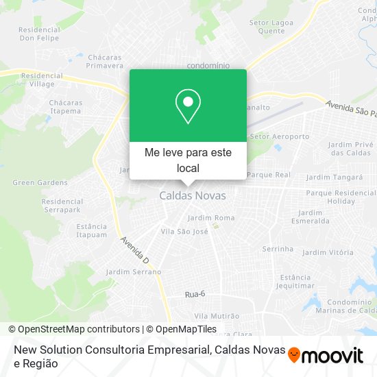 New Solution Consultoria Empresarial mapa