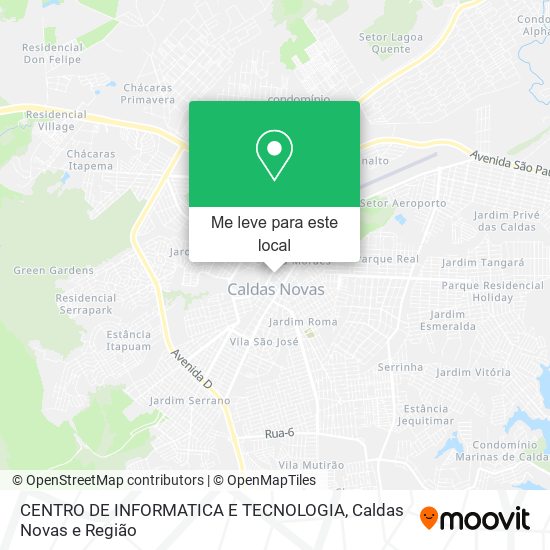 CENTRO DE INFORMATICA E TECNOLOGIA mapa