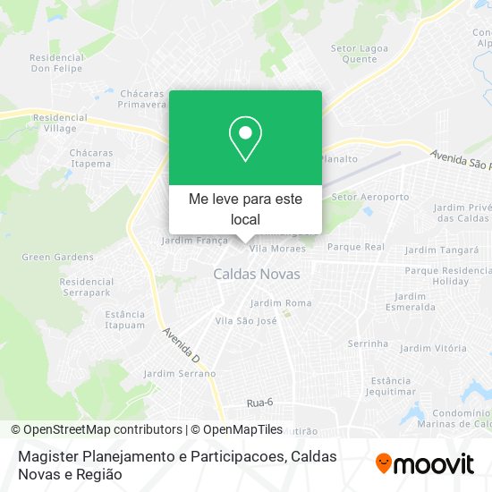 Magister Planejamento e Participacoes mapa