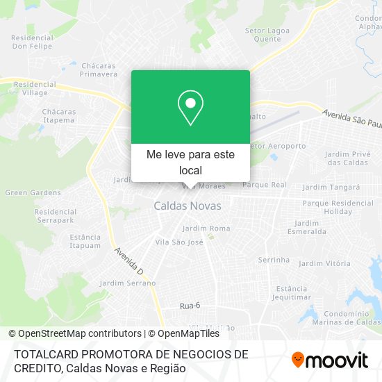 TOTALCARD PROMOTORA DE NEGOCIOS DE CREDITO mapa