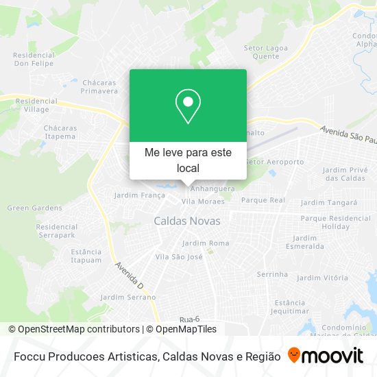 Foccu Producoes Artisticas mapa