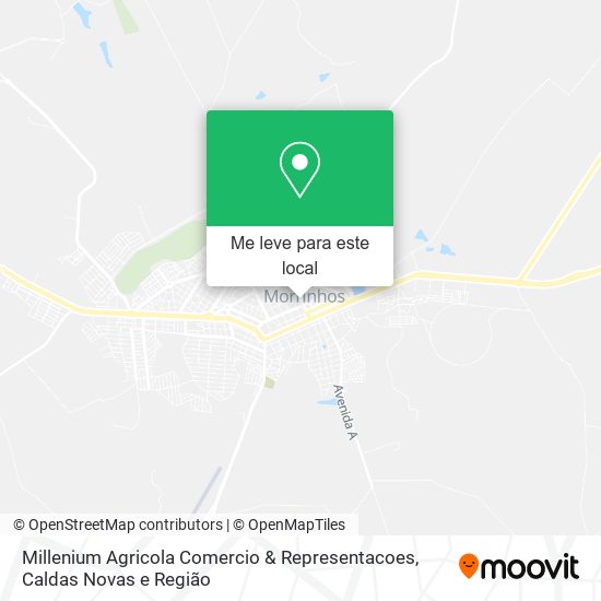 Millenium Agricola Comercio & Representacoes mapa